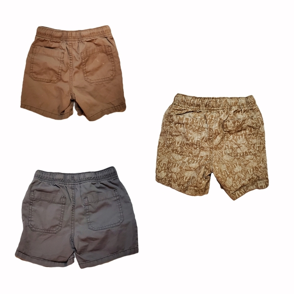 Cat & Jack Shorts - 2T - Gray / Tan / Patterned - Picture 2 of 5